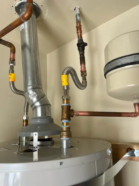 Water heater installation and plumbing repair in East Rockhill